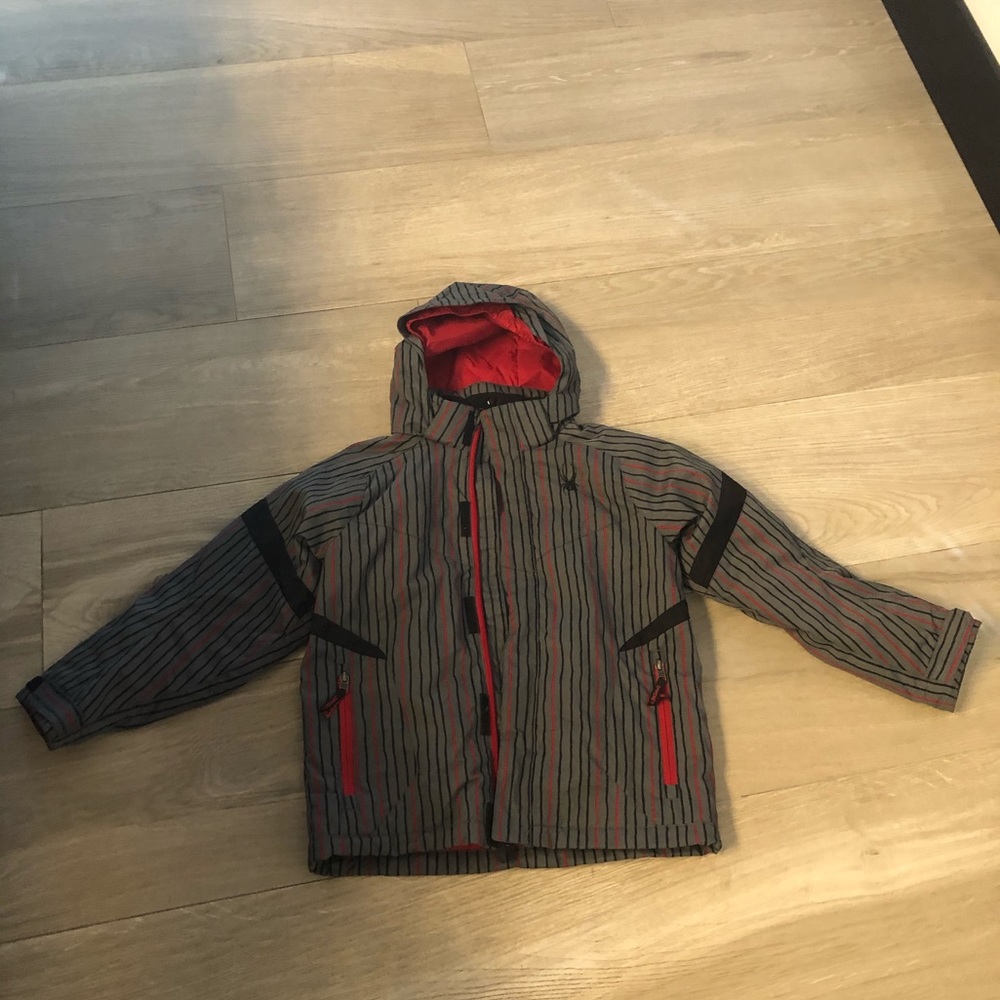 Boys Spyder Ski outfit.